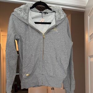 Victoria’s secret Gray Women's Hoodie Angel Jacket